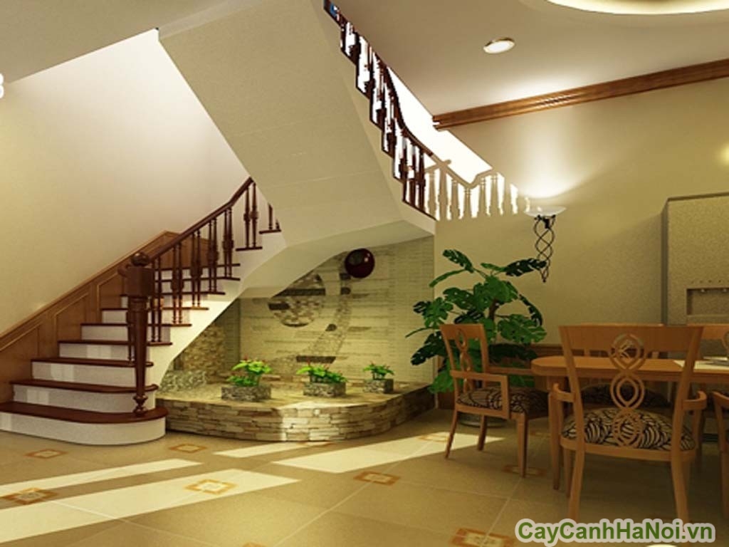 tieu canh gam cau thang 2