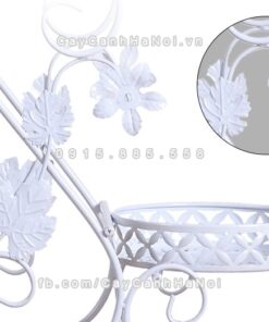 Kệ sắt kiểu dáng mềm mại với bánh xe 4 Kệ sắt kiểu dáng mềm mại