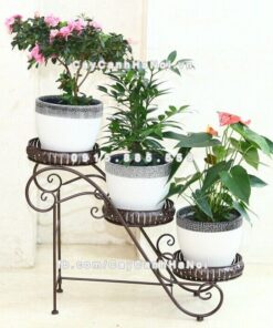 ke gia cay hoa 3tang mau nau