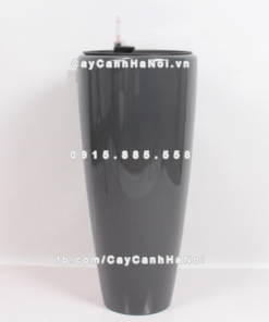 Chậu composite trồng cây cao cấp thông minh 1649S (Xám bóng) 2 Chau composite trong cay thong minh cao cap 1649S xam bong4