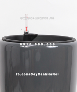 Chậu composite trồng cây cao cấp thông minh 1649S (Xám bóng) 4 Chau composite trong cay thong minh cao cap 1649S xam bong6