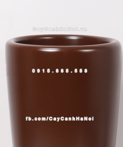 chau composite trong cay cao cap 1649 nau mo 3