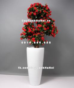 Chậu composite trồng cây cao cấp Anber 1649 (Trắng bóng) 2 chau composite trong cay cao cap 1649 trang bong 5