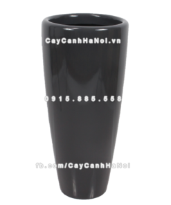 chau composite trong cay cao cap 1649 xam kim loai 3