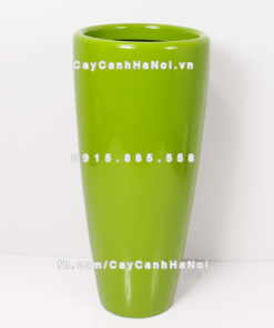 Chậu composite trồng cây cao cấp Anber 1649 (Xanh lá) 2 chau composite trong cay cao cap 1649 xang la3
