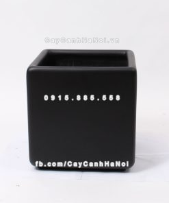 Chậu composite trồng cây cao cấp Anber 1010 (đen mờ) 3 chau composite trong cay cao cap Anber 1010den 4