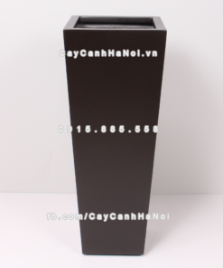 Chậu composite trồng cây cao cấp Anber 1014 (Nâu mờ) 4 chau composite trong cay cao cap Anber 1014nau mo 5