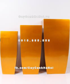Chậu composite trồng cây cao cấp Anber 1025 (Vàng gold) 1 chau composite trong cay cao cap anber 1025vang gold 1