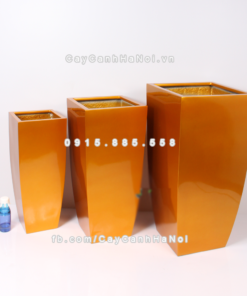 Chậu composite trồng cây cao cấp Anber 1025 (Vàng gold) 2 chau composite trong cay cao cap anber 1025vang gold 3