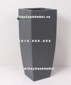 Chậu composite trồng cây cao cấp Anber 1025 (Xám mờ) 1 chau composite trong cay cao cap anber 1025xam mo 2