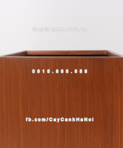 Chậu composite trồng cây cao cấp Anber 1055 (Vân gỗ) 2 chau composite trong cay cao cap anber 1055van go 3