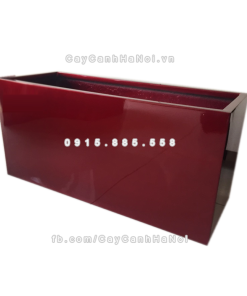 Chậu composite trồng cây cao cấp Anber 5001 (Đỏ đô) 1 chau composite trong cay cao cap anber 5001do bong 3
