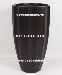 Chậu composite trồng cây cao cấp Anber 6668 (Nâu mờ) 1 chau composite trong cay cao cap anber 6668 nau mo2