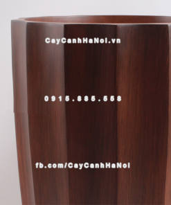 Chậu composite trồng cây cao cấp Anber 6668 (Vân gỗ) 1 chau composite trong cay cao cap anber 6668 van go3