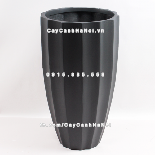 Chậu composite trồng cây cao cấp Anber 6668 (Xám mờ) 5 chau_composite_trong_cay_cao_cap_anber_6668_xam_mo1
