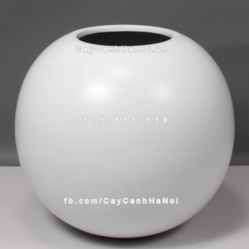 Chậu composite trồng cây cao cấp Anber SE8889 (Trắng mờ) 9 chau_composite_trong_cay_cao_cap_anber_se8889_trang_mo_2