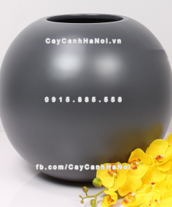Chậu composite trồng cây cao cấp Anber SE8889 (Xám mờ) 2 chau composite trong cay cao cap anber se8889 xam 2