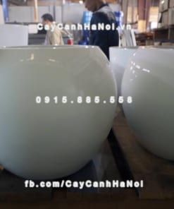 Chậu cây cảnh composite iPot tròn ( IP-00046)