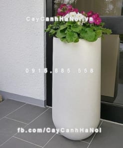 Chậu composite iPot tròn cao cấp ( IP-00037)