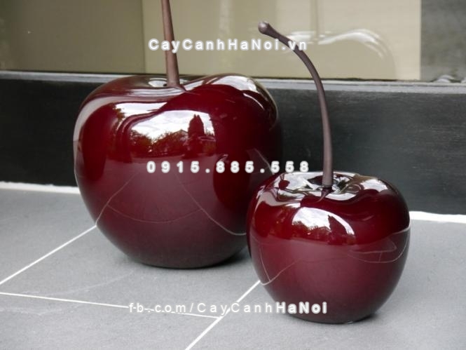 Composite iPot trang trí hình trái cherry ( IP-00173)
