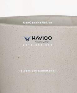 Chậu đá mài Pack Havico tròn trồng cây cảnh| CM-258