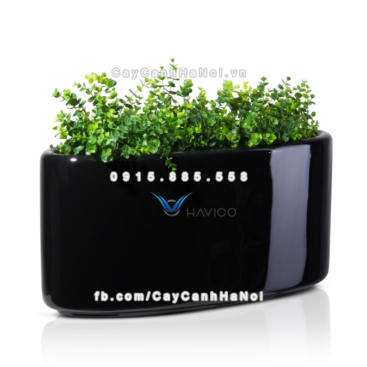 Chậu trồng cây composite Havico Viber| CB-326
