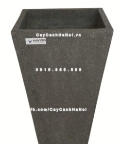 Chậu đá mài Atin Havico vuông trồng cây cảnh| CM-255