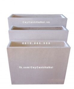 Chậu đá mài Cream Havico chữ nhật đẹp| CM-256