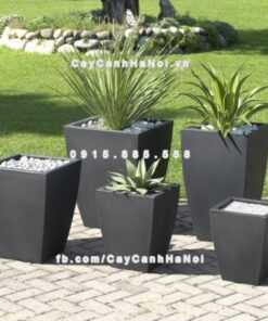 Chậu đá mài Mercy Havico cây cảnh vuông CM-262